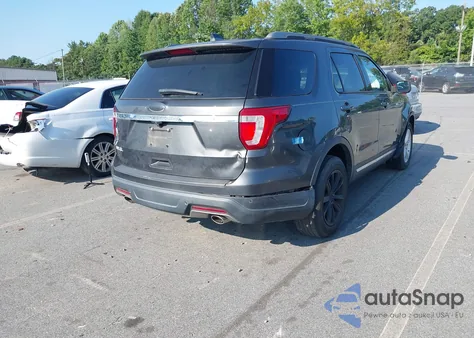 2018 Ford Explorer Xlt из США, поврежденный, VIN 1FM5K7D8XJGA11584